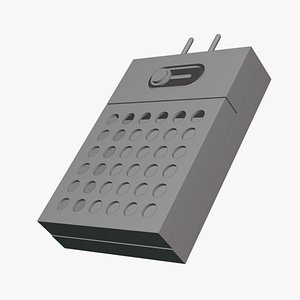 Portable Speaker Controller - Geometry Only No Textures No Materials 3D model