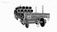 Low Side Freight Wagon Car