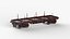 Low Side Freight Wagon Car