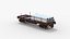 Low Side Freight Wagon Car