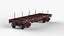 Low Side Freight Wagon Car