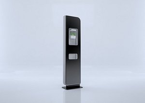 3D model automatic hand sanitizer stand