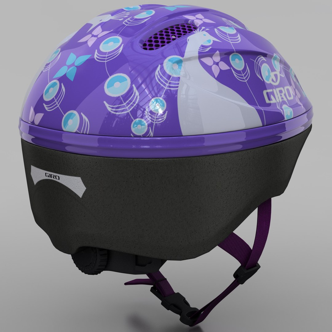 Infant Bike Helmet Giro 3d Model