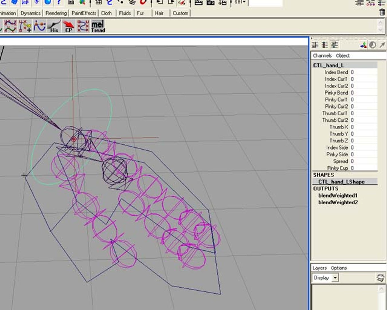 Animation Rig Fk Ik 3d Model