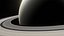 逼真的土星 8k 纹理 3D 模型