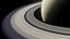逼真的土星 8k 纹理 3D 模型