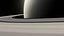逼真的土星 8k 纹理 3D 模型