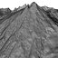 Mappa in rilievo del vulcano Mount Baker Washington