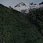 Mappa in rilievo del vulcano Mount Baker Washington