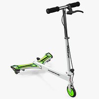 Razor PowerWing DLX Scooter Rigged