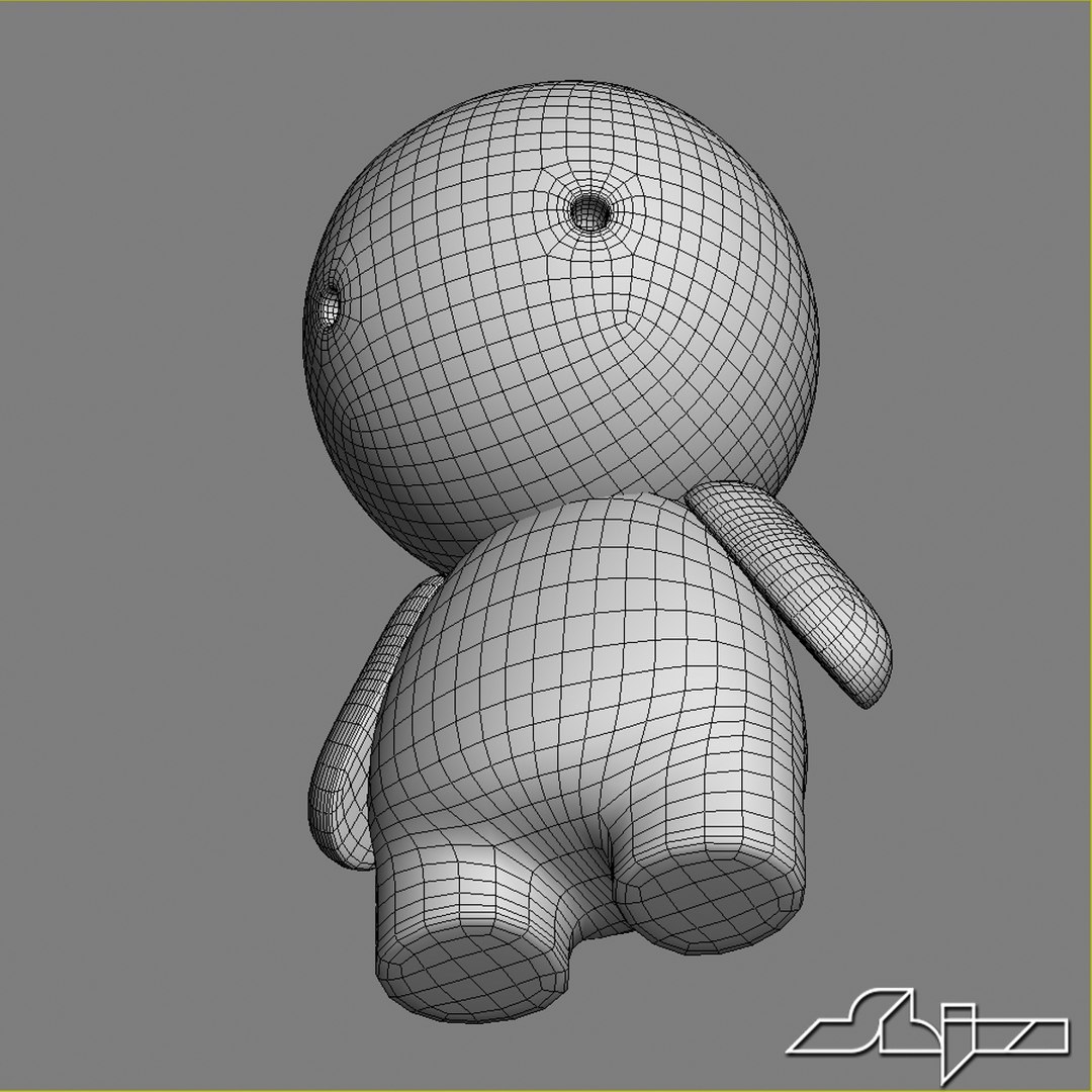 Cute Character Candy Man Rigged 3d Max