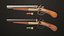 Classic Shotgun Rigged All PBR Unity UE Textures