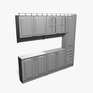 3d cupboard model