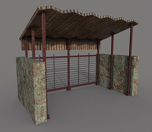 3D Old Shack