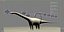 Diplodocus Dinosaur (Rigged)