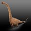 Diplodocus Dinosaur (Rigged)