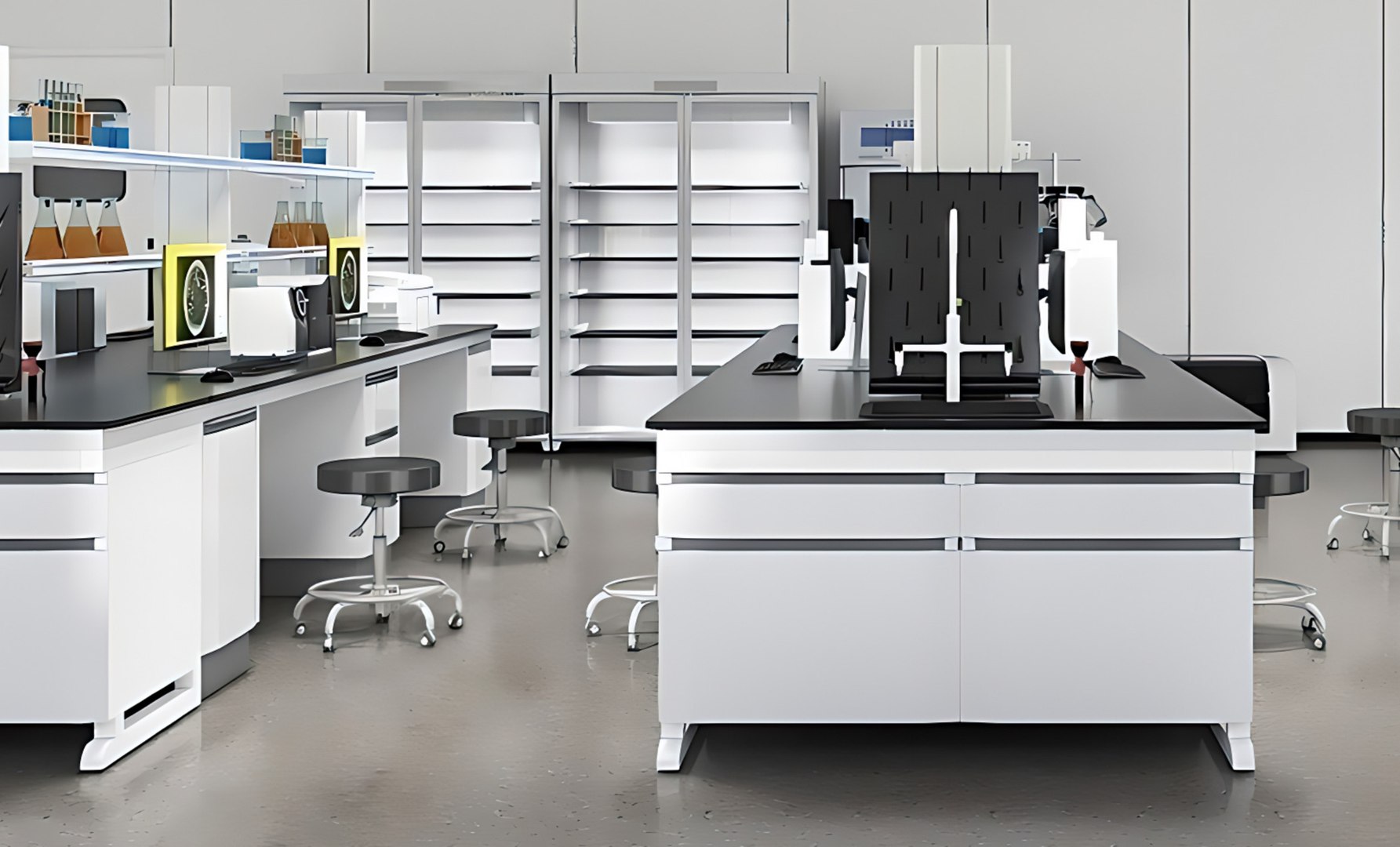 3D Laboratory Model - TurboSquid 2482504