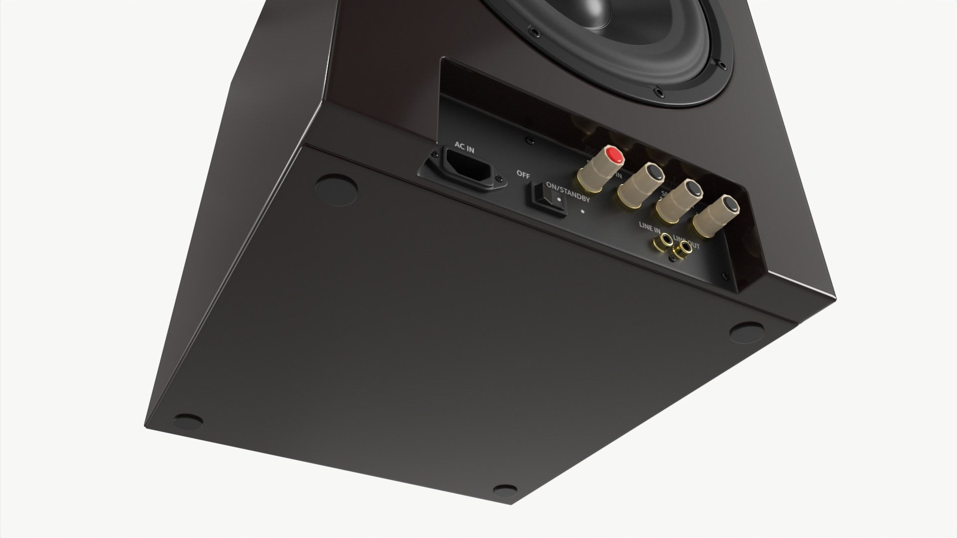 Active Subwoofer 3D Model - TurboSquid 1952175