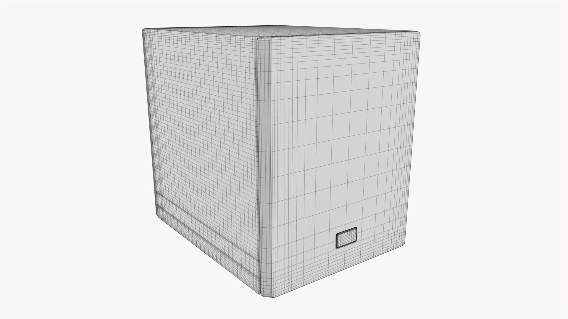 Active Subwoofer 3D Model - TurboSquid 1952175