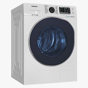 Samsung Washer Dryer - Combo WD80J5410AW 3D model