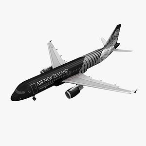 3d model airbus a320 air new