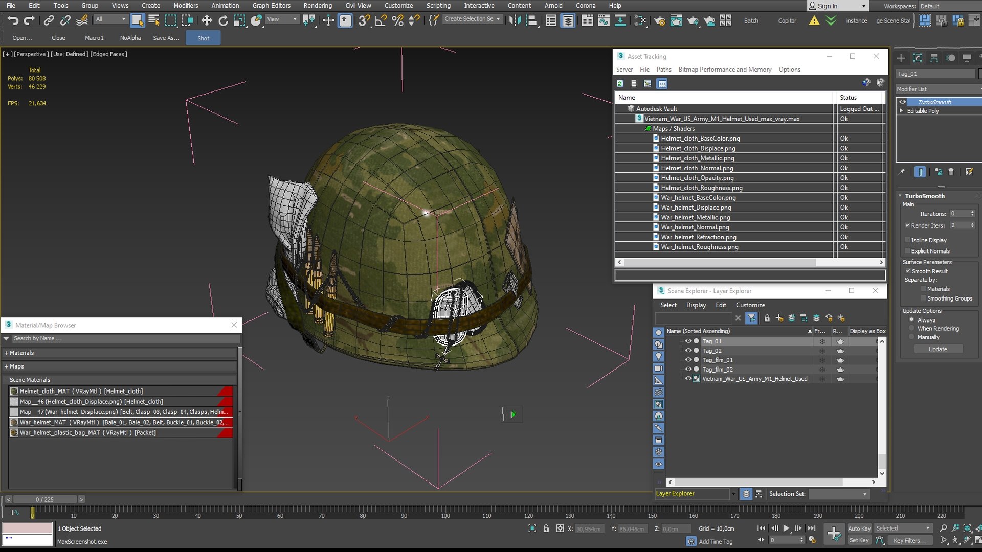 Vietnam War US Army M1 Helmet Used 3D model https://p.turbosquid.com/ts-thumb/1T/s84Uhy/HM/vietnam_war_us_army_m1_helmet_used_013/jpg/1768579423/1920x1080/fit_q87/acade6a9cbda1773bcae3789f7bde2ca83958a89/vietnam_war_us_army_m1_helmet_used_013.jpg