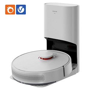 3D model Dreame D9 Plus Robot Vacuum Cleaner