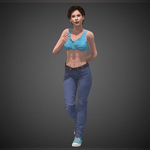 character people human 3D model