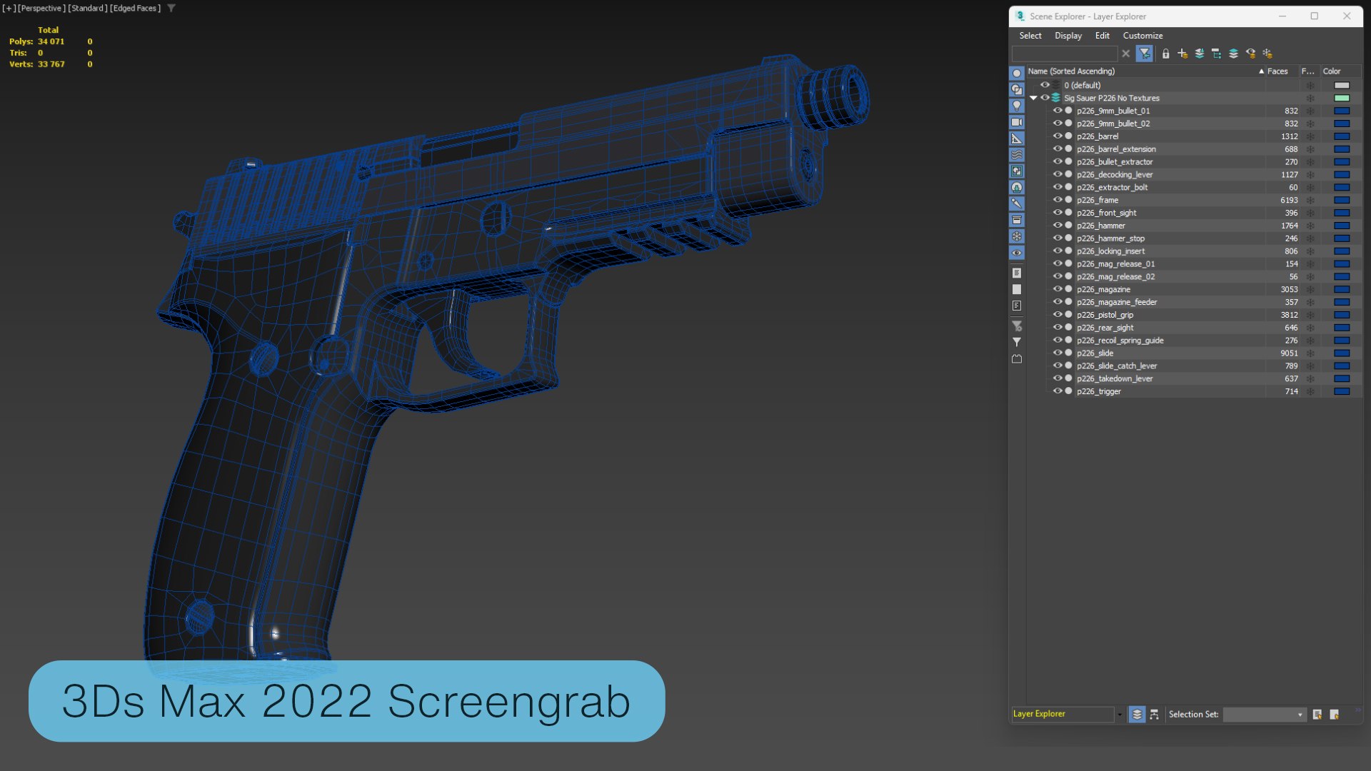 3D Sig Sauer P226 No Textures model https://p.turbosquid.com/ts-thumb/1T/y2Oapf/WE/3dsmax1/jpg/1736761420/1920x1080/fit_q87/33b2fa6e5d13c7c2c25e3d1f0bc90d4fc2ee2aab/3dsmax1.jpg