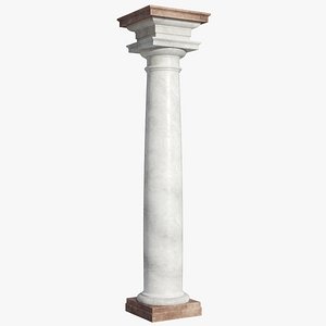 Calacatta Marble Tuscan Column
