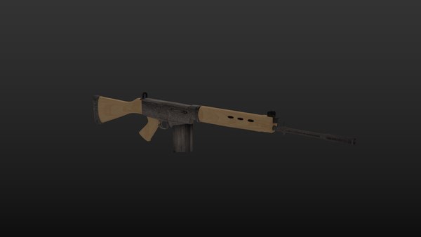 FN-FAL3D模型 - TurboSquid 675761