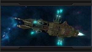 3d amur class cruiser model