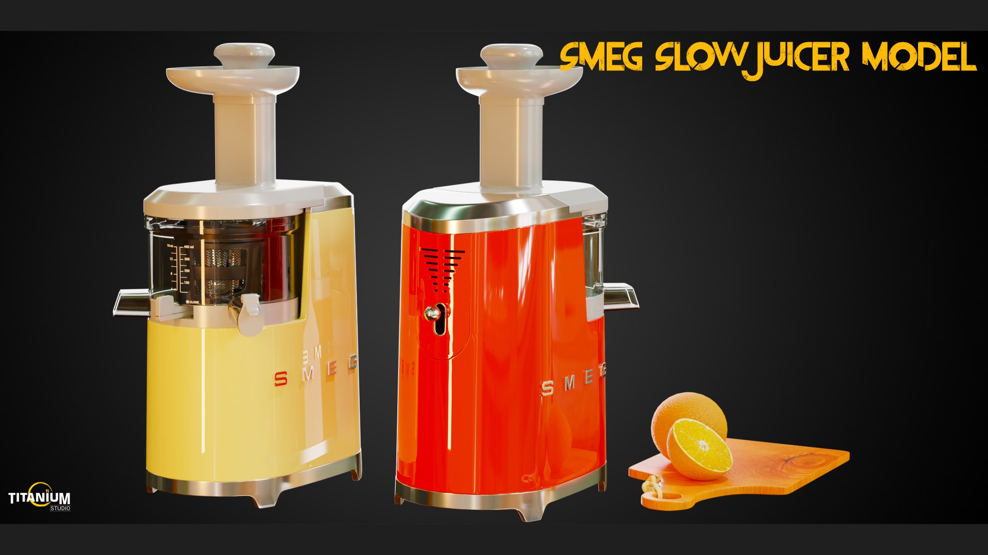 Smeg Slow Juicer 3D Model TurboSquid 2081250