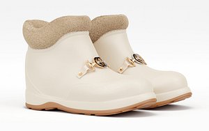 boot horsebit ankle model