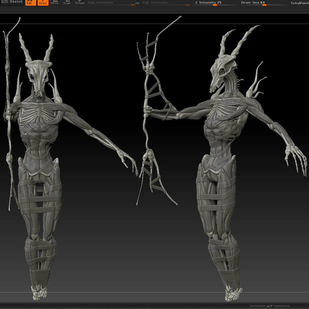3d Mummy Model