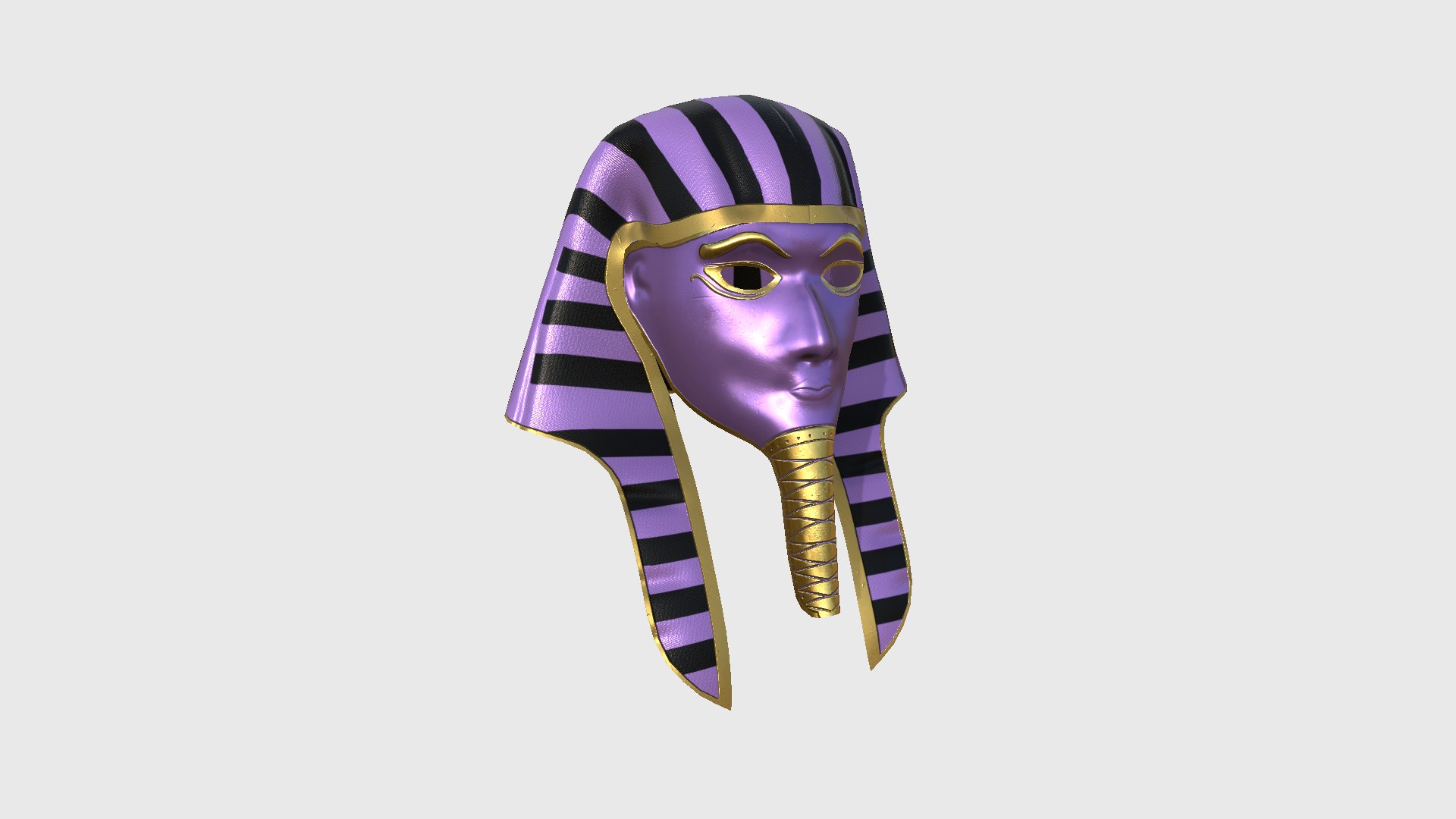 Amun Mask A09 - Egyptian Gods Character Clothing 3D Model - TurboSquid ...