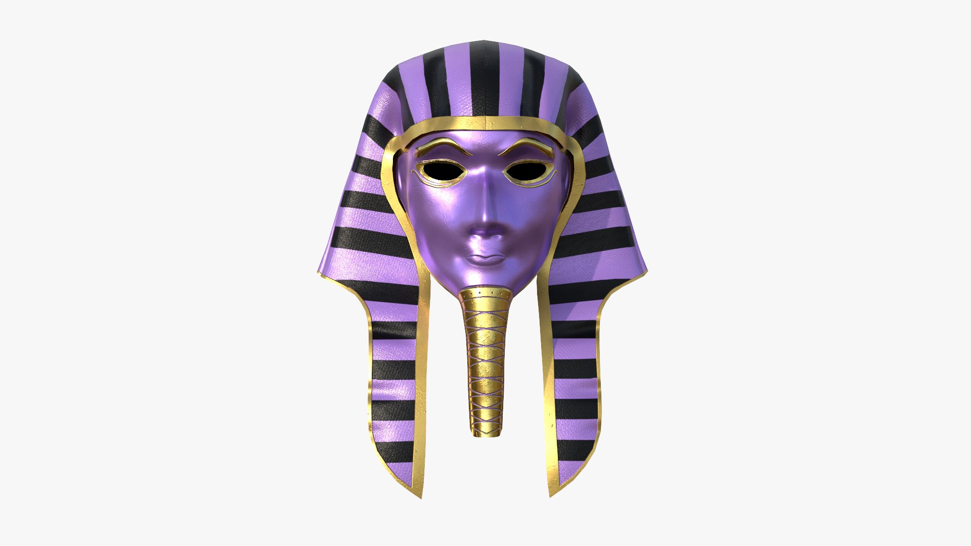 Amun Mask A09 - Egyptian Gods Character Clothing 3D Model - TurboSquid ...