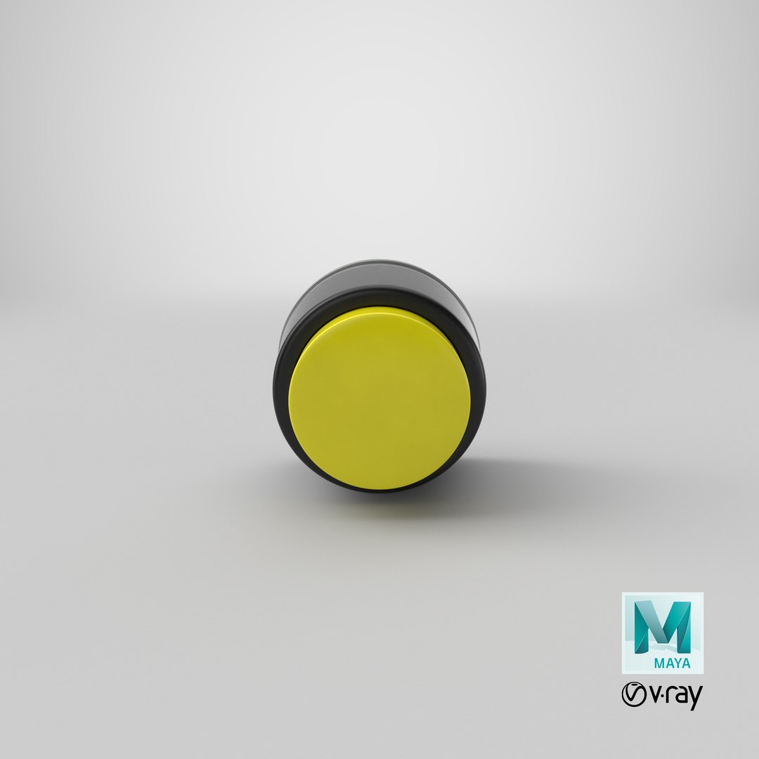 3D Button 01 03 - TurboSquid 1204196