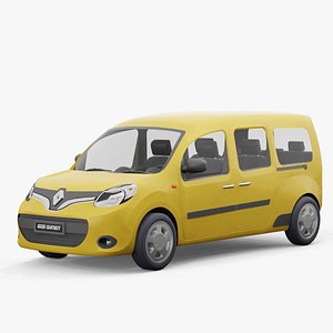 3D Renault Kangoo 2014 lowpoly