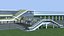 Light Rail Station Collection 02 3D model