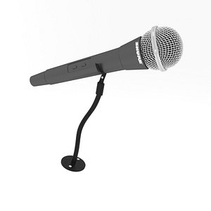 microphone with stand