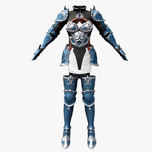 Fantasy Realm Armout Outfit 3D