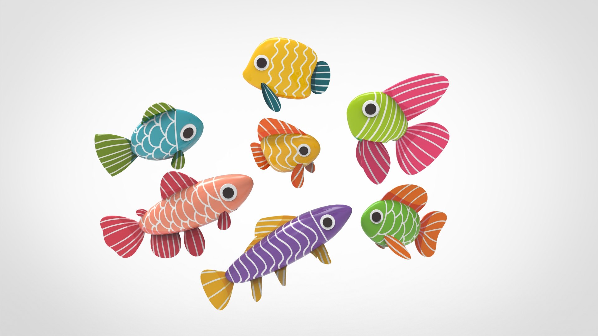 Fish Sea Collections 5 Model - TurboSquid 2072018