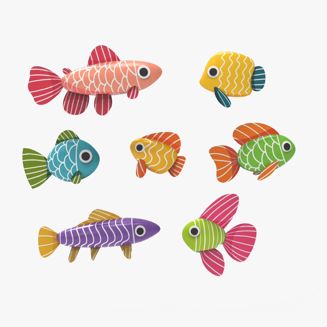 Fish Sea Collections 5 Model - TurboSquid 2072018