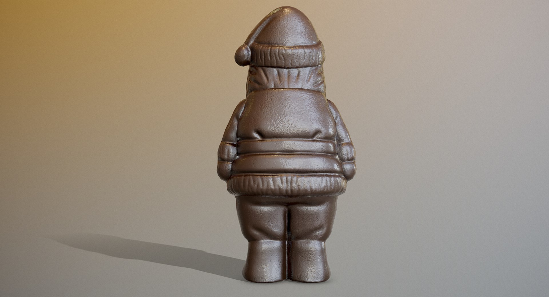 Chocolate Santa 3D - TurboSquid 1362824