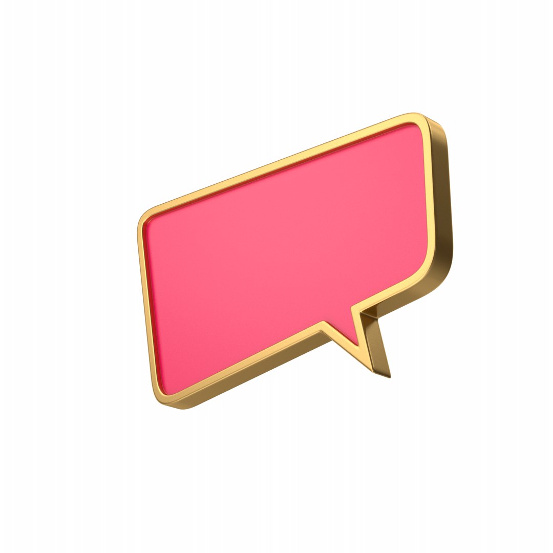 Speech Bubble 3D https://p.turbosquid.com/ts-thumb/1U/cI4rmq/0B/speechbubble.k11.2k/png/1726430618/1920x1080/fit_q87/e4f23acd8d7d43925ea7e72f876ed936e530995f/speechbubble.k11.2k.jpg