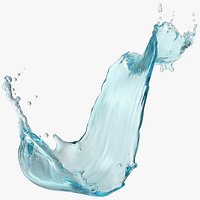 Splashed Out Liquid