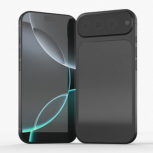 Concept Smartphone with Triple Camera Grey
