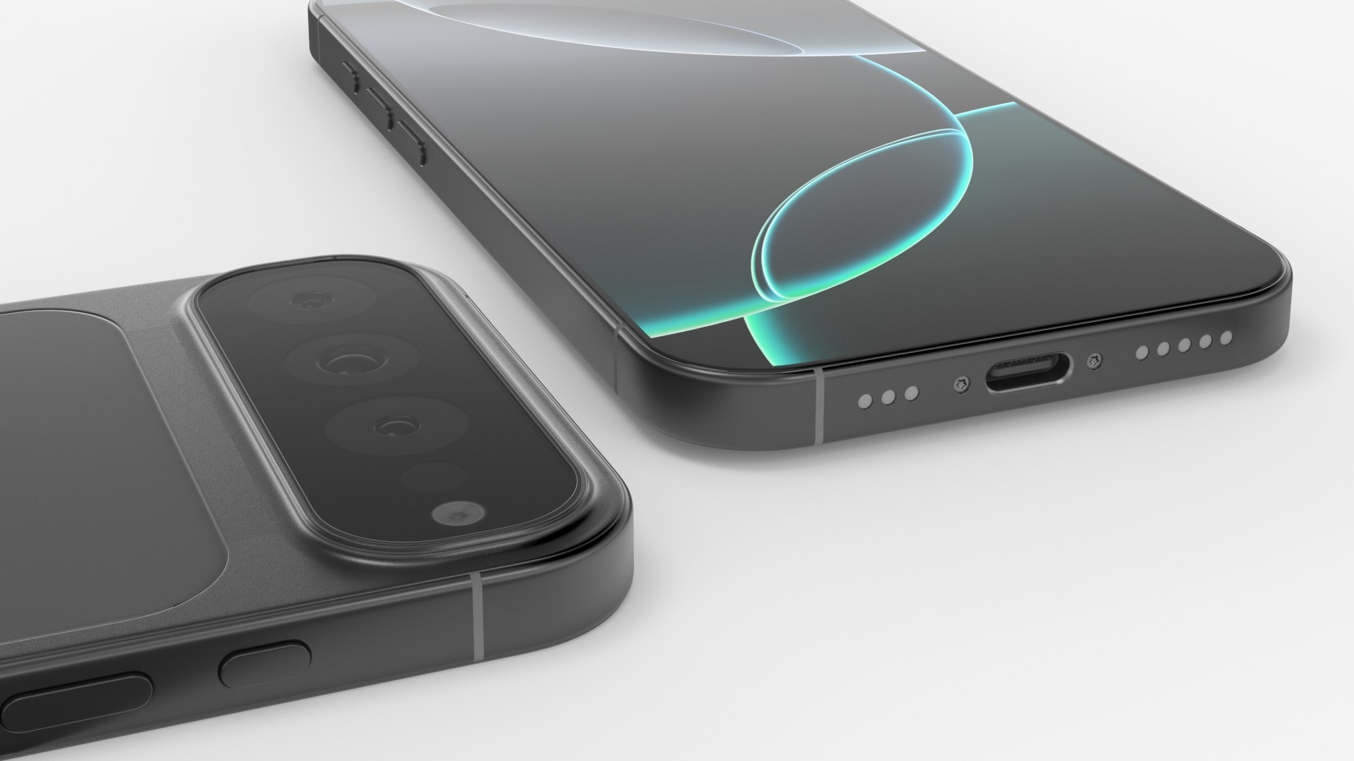 3D Model Concept Smartphone With Triple Camera Grey - TurboSquid 2362182