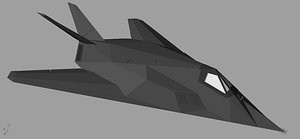 3d f-117 nighthawk